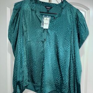 Express Teal Women's Top